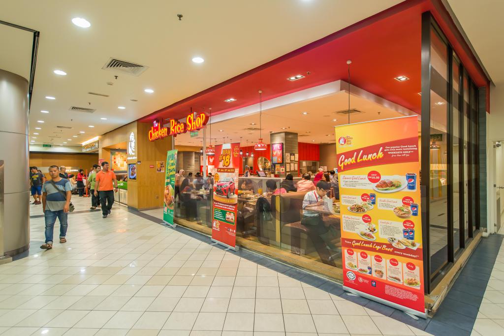 Shop mall kl east rice chicken 10 Queue